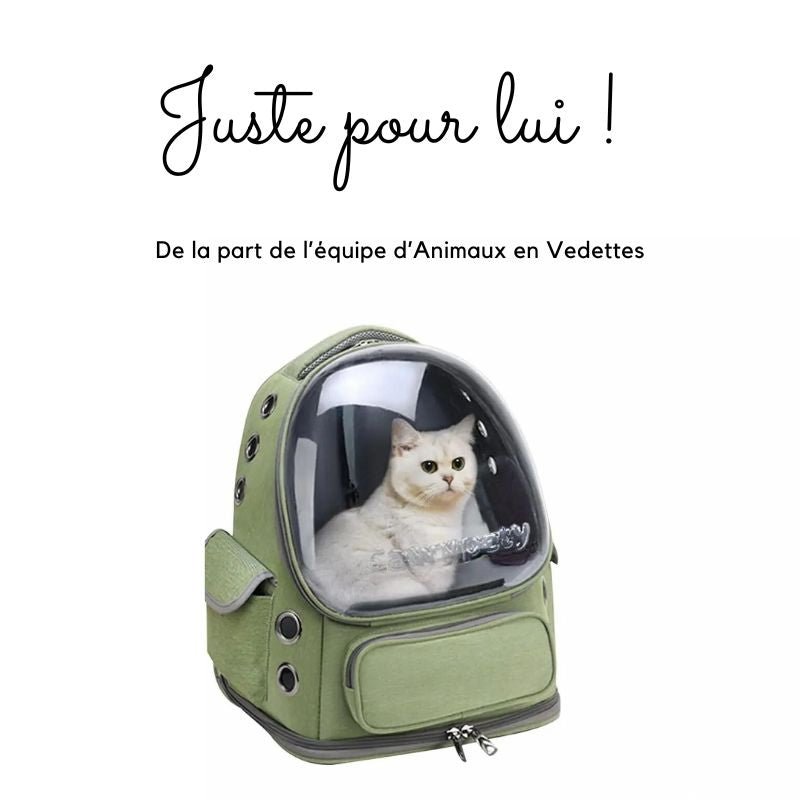 Sac à dos de transport + Ebook offert !! 🎁 - Animaux en vedettes